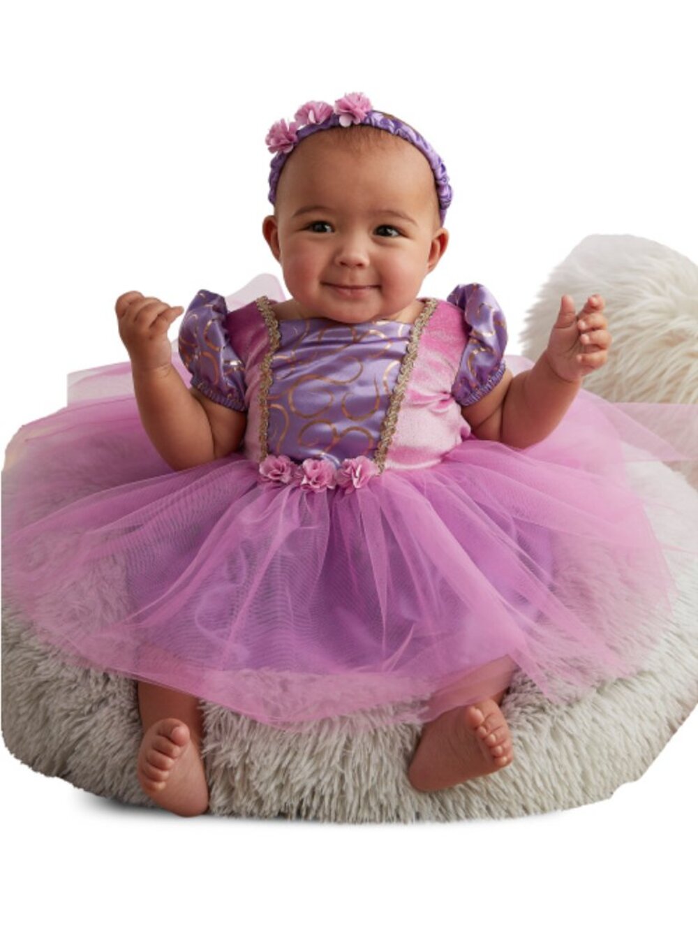 NWT WHAT A CHARACTER 3pc Infant Girl Fairytale Princess Costume - Picture 6 of 10